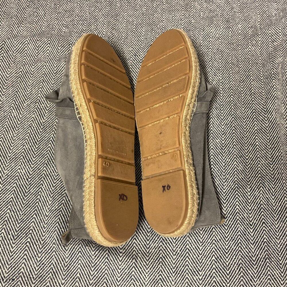 ANTHROPOLOGIE - Suede Ruffle Espadrille - Picture 7 of 7